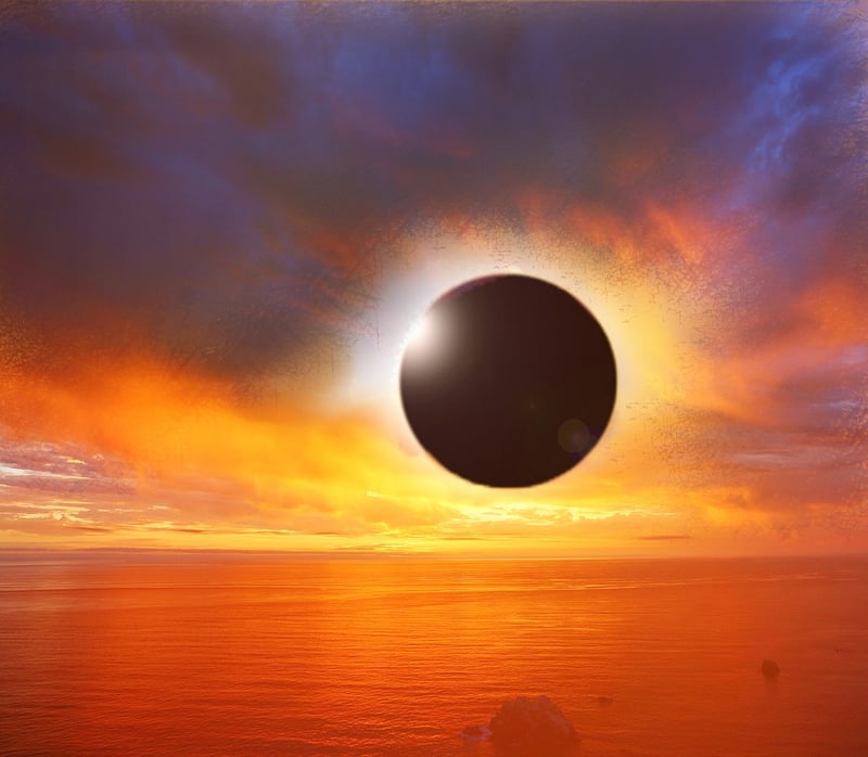 Eclipse-Inspired Dress